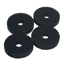 Mottopi Tpu Zil Keçesi Siyah, Sert, 3d Baskı, Uzun Ömürlü,50/9mm- 4 Adet