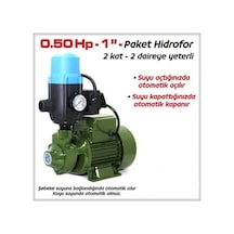 Hay-Su QB60 0.5 Hp Paket Hidrofor Otomatik Su Pompası
