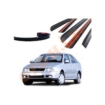Volkswagen Polo Klasik Uyumlu Bagaj Üstü Spoiler Mat Siyah