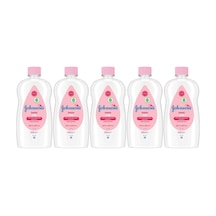 Johnsons Baby Bebek Yağı 500ml Nemlendirici Pembe 5 Li Set