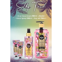 Silky Vücut Spreyi 250 Ml, Duş Jeli 750 Ml Ve Krem 50 Ml X 2 Adet