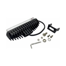 10V-80V Led Spot Lamba (Kırmızı Çizgi) Mercekli (44x110) Forklift