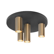 Mylights Led Avize Modern Spor Plofonyer Tavan Led Avize Altın - Gold