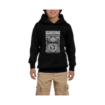 Zepplin Giyim Scorpions Born To Touch Your Feelings Siyah Çocuk Kapşonlu Sweatshirt