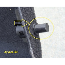 Ayyüce 3d, Mini Cooper One Pandizot Pimleri, 2x, Siyah