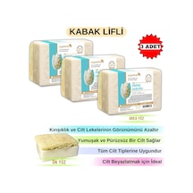 Organicsun Doğal Kabak Lifli Pirinç Sabunu 3 x 120 G