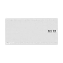 Gravastar Gaming Mouse Pad 80x40, Kaymaz Tabanlı, Su Geçirmez Ve Hassas Yüzeyli Oyuncu Mousepad Beyaz
