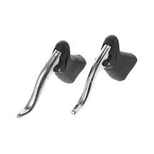 2pcs Bisiklet Fren Kolu Bisiklet Tutamaklar Gidon Fren Kolu Kavrama Yol Bisiklet Fren Kolları Acid Yeşili