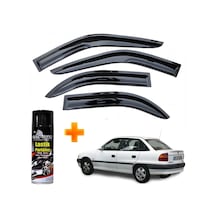 Opel Astra F Mügen Cam Rüzgarlığı Sedan 1991 - 1998 Arası 4 Lü Takım +500ml Lastik Parlatıcı
