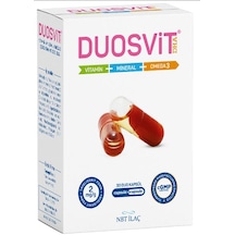 Nbt Life Duosvit Dha Omega-3 Vitamin Mineral 30 Kapsül