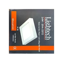 24w Kare Sıva Üstü Panel 6500k Diğer