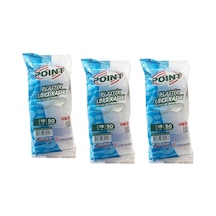 Point Plastik Lüx Şeffaf Kaşık - 18 Cm. - 3.2 Gr. - 50 Adetlik 3 Paket
