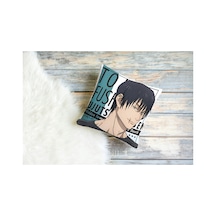 Toji Fushiguro Desenli Kare Yastık Kılıfı Çok Renkli