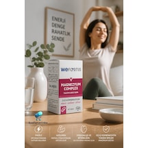 Wefortis Magnezyum Complex -3lü Kombinasyon Malat-glisinat-sitrat 60 Tablet