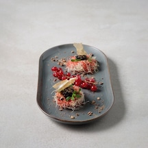 Güral Porselen Valeron 2 Adet 29 Cm Kayık Tabak Reaktif Agate 969