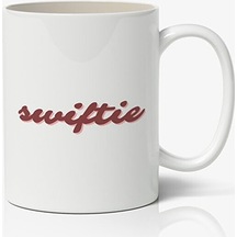 Swiftie Baskılı Kupa Bardak Beyaz