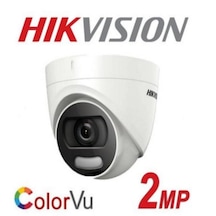 Hikvision Ds-2ce70df0t-pf 2 Mp Colorvu Renkli Hdcvı Dome Kamera
