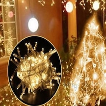 100 Ledli Günışığı 10 m Led Yılbaşı Ağaç Süsü