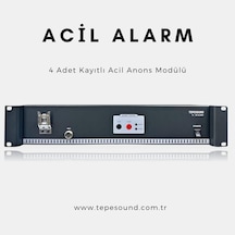 Acil Anons Modülü Tepesound