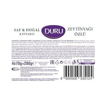 Saf&dogal Zeytinyağlı Sabun, 70 Gramx4