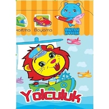 Mutlu Ayıcık Yolculuk Boyama Kitabı- Koloni Çocuk Yayınları