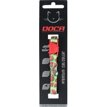 Doca Premium Watermelon Desenli Kedi Boyun Tasması