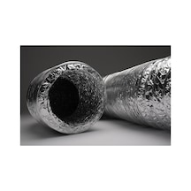 Ø315mm Air Alüminyum Izolesiz Flexible Hava Kanalı 10mt
