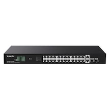 24port Teg1128p-24-410w Gıgabıt 2-sfp 410w Tam Poe Yönetilemez Swıtch