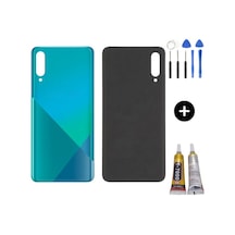 Samsung A30s Sm-a307 Uyumlu Arka Pil Kapağı Mavi + Montaj Seti Çok Renkli