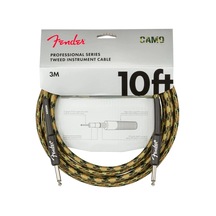 Fender Professional Düz/düz Uçlu 3m Woodland Camo Enstrüman Kablosu