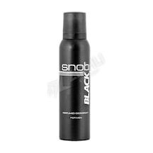 4 Adet Snob Men Black Deo 150 Ml