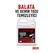 Auto Wiwax Demir Tozu Temizleyici 5 Litre Balata Tozu Ve Reçine Temizleyici Jant Bakım Ürünü