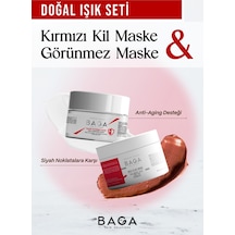 Kırmızı Kil Maskesi & Görünmez Maske