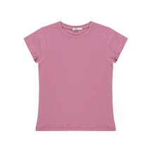 Civil Girls Basic 6-9 Yaş Tişört - Pembe Gül Kurusu