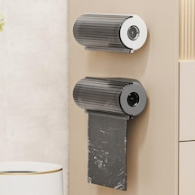 Beyaz Çöp Torbaları Saklama Kutusu Duvara Monte Mutfak Banyo Plastik Çöp Torbası Konteyner Dağıtıcı Ev Depolama