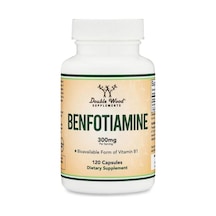 Double Wood Benfotiamine - 300 Mg 120 Kapsül