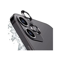 iPhone 11/11 Pro /11 Pro Max Kamera Metal Lens Koruyucu Siyah Diğer