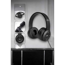 Kulak Üstü Tf Kart Aux Ergonomik Bluetooth Kulaklık