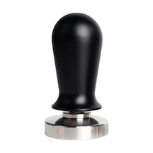 Springsun Şık Ahşap Ve Paslanmaz Çelik Kahve Presi - 58mm Ebat, Zengin Espresso İçin Mükemmel Basınç Siyah