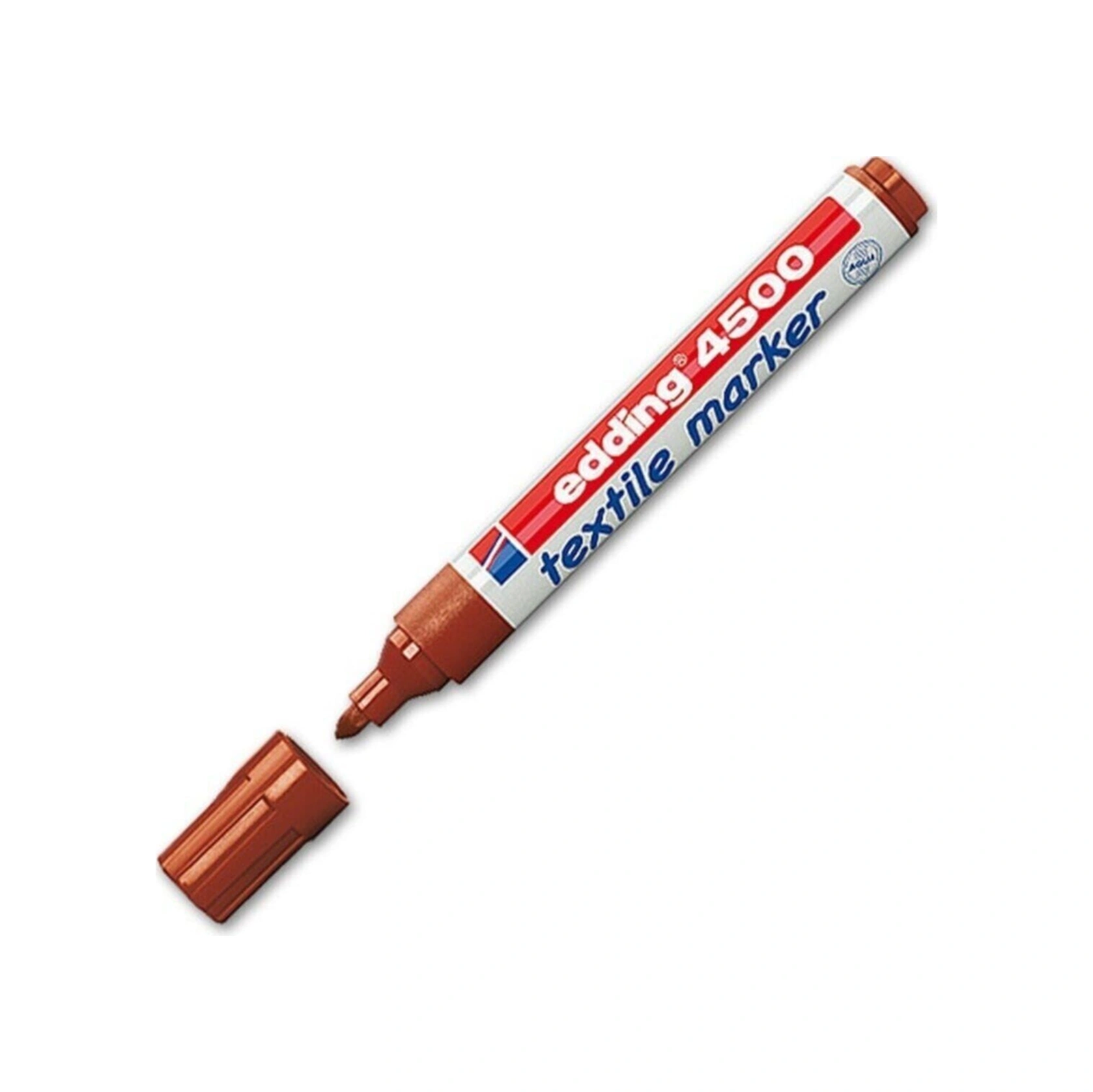 T-shirt Kalemi Kumaş Kalemi Yuvarlak Uçlu 2-3 Mm Kahve 4500 10'lu Paket