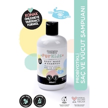 Purkids Prebiotikli Vegan Çocuk Saç Ve Vücut Şampuanı-500ml