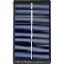 Createtech Şarj Cihazı Güneş Enerjili Şarj Paneli, Aa/aaa 4v 2.1w Pil Şarj Aleti, Taşınabilir Solar Şarj Cihazı