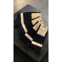 Noctissirius Erkek Siyah Soft Klasik Uzun Çorap 40-44 N. 4 Adet
