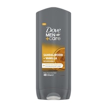 Dove Men +care Sandalwood + Vanilla Duş Jeli 400 Ml - 8 Adet Tarı Diğer