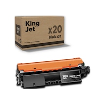 Kingjet Hp Uyumlu 30a Cf230a Standart Kapasiteli 20'li Paket Çipli  Uyumlu Toneri Mfp M227