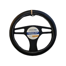 Direksiyon Kılıfı Geçme Karbon Tek Çizgi Krem F-368 1 Adet