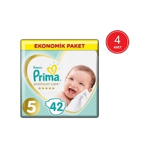 Prima Bebek Bezi Premium Care 5 Beden 4 x 42 168 Adet 4'lü