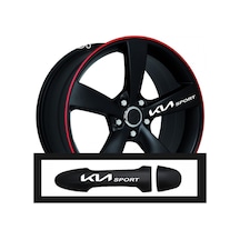 Kia Sorento İçin - Uyumlu Aksesuar Oto Kapı Kolu/jant - Sticker 10 Adet 10 1,5 Cm