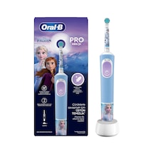 Oral B D100 Pro Çocuk Frozen Şarj Edilebilir Diş Fırçası 4 Adet