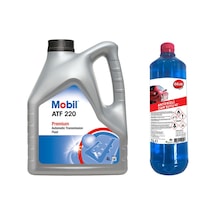 Mobil Atf 220 Otomatik Şanzıman Yağı 4 L + Antifrizli Cam Suyu 1 L